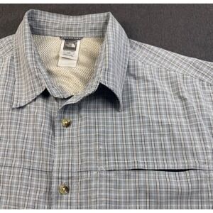 The‎ North Face Mens Plaid Short Sleeve Button Up Shirt - Size L/G